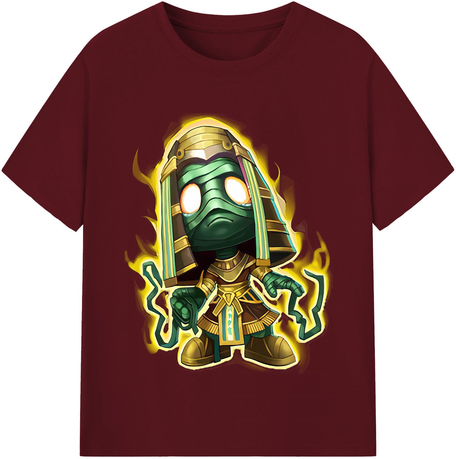 リーグ・オブ・レジェンド League of Legends LOL 綿100％半袖Tシャツ（フロントプリント）